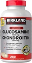 Kirkland Signature Glucosamine & Chondroitin, 280 정제