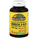 자연의 혼합 Omega-3-6-9 1200mg Softgels 60 Ct