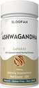 Ashwagandha 뿌리 캡슐 500mg | 농축 10:1 추출물 withania somnifera | Non-GMO, Gluten-Free | GMP 인증 | 초본 보충 | 전통 웰빙 (120 개)