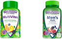 비타민 A를 가진 남자를 위한 12의 비타민과 무기물 & 성숙한 거미 비타민을 가진 성인을 위한 Vitafusion MultiVites 거미 Multivitamins
