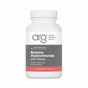 대사 정비 베타인 HCL + Pepsin 소화 효소 - 단백질 소화 + Gut 건강 지원 보충교재 (100 캡슐)