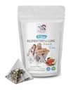 호흡 비타민 - RESPIRATORY 및 LUNG SUPPORT TEA 14 Cinnamon, Hibiscus, Marshmallow 뿌리, Astragalus, Peppermint, eucalyptus 차 잎 1 팩 14 티백