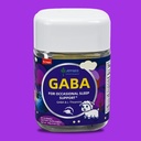 1 병 GABA Gummies 수면 Calm Gummies L Theanine, 5-HTP, 비타민 D3, 스트레스 완화, 평화로운 휴식, Relaxation Support Supplement, Blueberry, 60 Gummies, 30 일 봉사