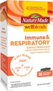 Nature Made Wellblends Immune & Respiratory, EpiCor Postbiotic, 비타민 C, 비타민 D3, 고급 면역 지원 보충교재, 50 채식 캡슐