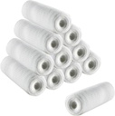 Gauze Rolls 12 팩 뻗기 붕대 면 모미 랩 핸드 랩 드레싱 발목 및 무릎 6cm x 4m