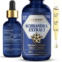 Schisandra Drops, Mood Support & Liver Health, 스트레스 및 피로 완화, 알코올 및 설탕 무료, Vegan을위한 유기 Schisandra Berry 보충