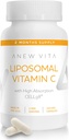 Liposomal 비타민 C 보충교재 - 강화된 면역력 지원, 산화를 억제하는 부유한, 최선 흡수 & Bioavailability, 아스코르브산 힘, 비 GMO, 글루텐 자유로운, 식물 기초를 두어 - 120의 Veggie 모자