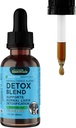 Animal Essentials Detox Blend - Dogs & Cats, Liver Supplement, 초본 공식, 유기 인간 학년 허브, Vet 권장 - 1 Fl Oz