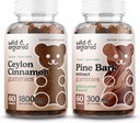야생 & 유기 Ceylon 계피 Gummies & 소나무 Bark Gummies