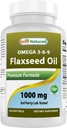 제일 자연적인 Flaxseed 기름 1000 mg 240 Softgels - 심장 건강을 위한 Omega-3-6-9