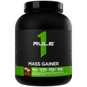 규칙 1 대량 게인 - 1,220 + 칼로리, 250g + 복합 캐비 블렌드, 40g All-Whey Protein Per 서빙 (8 서빙, 초콜릿 땅콩 버터)