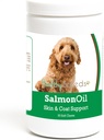 건강한 Breeds Goldendoodle 연어 기름 연약한 Chews 90 조사