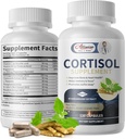 Cortisol는 여자와 남자, 마그네슘, Ashwagandha, Rhodiola, L-Theanine, Mood, Focus, Zzz 지원을 위한 광대한 Cortisol 수준을 위한 Cortisol 매니저를 위한 보충합니다