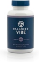 밸런스 Vibe Immune 시스템 + 스트레스 지원 - 90 Blendable 캡슐. 유기 Astragalus, Reishi & Shiitake 버섯, 인삼, Ashwagandha