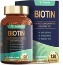 Totaria Biotin Hair Support for Women High Absorption - 건강한 모발, 피부 및 손톱 120 카운트 지원