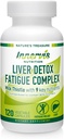 Liver Detox & Energy Support – 우유 이틀 + 9 키 성분, 대사 및 간 건강, 120 Veg 캡슐 | Innervis Nutrition