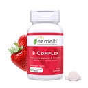 EZ는 메틸 B12와 메틸 Folate, 설탕 자유로운, 2Month 공급 - 1 팩을 가진 dissolvable 비타민 B-Complex를 녹습니다