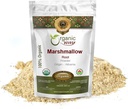 Organic Way Marshmallow Root Powder (Althaea officinalis) - 허브 티 | 유럽 야생 - 해적 인 | 유기농 및 고셔 인증 | 비 GMO 및 글루텐 무료 | USDA 인증 | 원산지 - 알바니아 (1/2LBS / 8Oz)