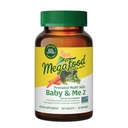 MegaFood Baby & Me 2 Prenatal Multi Minis - Choline & Methyl Folate 여성을위한 예비 비타민 - 글루텐 - 무료, 채식주의, 여성을위한 전 Natal Multivitamin - 120 미니 태블릿, 30 서빙
