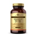 Solgar Triple Strength Omega 3 950 mg - 50 Softgels - 관절 및 피부 건강 지원 - Non-GMO, 글루텐 무료, 낙농장 무료 - 50 서빙