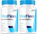 (2 팩) 남자를 위한 ViraFlexx 직업적인 캡슐, 본래 ViraFlexx 직업적인 남성 지원 알약 모든 자연적인 지원 전반적인 건강, ViraFlex 우수한 진보된 공식, Vira Flexx 리뷰, 2 달 동안 120의 캡슐