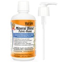 Vital Earth Minerals Fulvic Humic Mineral Blend Liquid with Pump – 70+ Trace Minerals, Electrolytes for Recovery, Balance & Energy, 32 Oz와 Fulvic Acid 보충