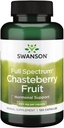 Swanson Chasteberry Fruit - 여성 건강 및 정신 건강 증진 - 5 월 지원 균형 및 피부 건강 - (120 캡슐, 400mg 각)