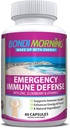 비상 면역 지원 비타민 보충제 - 아연 정제 + Elderberry Extract Bolster Immune System Response, 소화 건강, 에너지 및 초점, 60-Count와 비타민 C