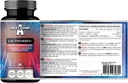 APOLLO의 HEGEMONY Lactoferrin + 100 mg - 비타민 C와 Arabinogalactan - 60 Vegan 캡슐 - 2 개월 공급 - 향상된 면역력과 철 흡수를위한