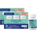 WELMATE - Esomeprazole 마그네슘 20 mg - Heartburn 약 - 산성 흡진기 - 지연 방출 Heartburn 구호 - 남자 & 여자를 위한 24hr 보호 - 84의 캡슐 - 2 팩