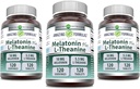 Amazing Formulas Melatonin 10 Mg Plus L-Theanine 5.5 Mg 보충교재 | 120의 정제 | Non-GMO | 글루텐 프리 | 미국에서 제작 | 팩 3