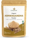 LuxuyLeafOrganic Ashwagandha 뿌리 분말, 비 GMO & Vegan-Friendly (Ashwagandha 분말)