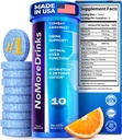 NoMoreDrinks Anti Alcohol Craving Supplement | Liver Detox & Combat Craving | 에너지 지원 알코올 교체 음료 | 유기농 밀크 이틀 보충교재 & Dandelion Root & 5HTP | (10) 에너지 약