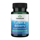 Swanson 표준화 된 Lutein & Bilberry - 자연 보충 촉진 눈 운동 및 눈 건강 - 눈 피로를 줄이기위한 공식 및 스트레인 - (120 Softgels)