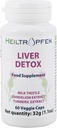 Heiltropfen Liver Detox 채식 모자 | 60 캡슐 | 다이어트 보충교재