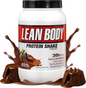 Labrada Lean 몸 안녕 Protein 식사 보충 Shake, Molten 어두운 초콜렛 케이크 포장 MAY VARY