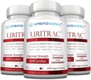공인 과학® UritracTM - UTI 지원 - 크랜베리, D-Mannose, Lingonberry - Vegan Friendly - 병 당 60 캡슐 - 3 팩