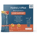 Hydralyte Liver 지원 + 우유 이틀, 심황, 생강, Prickly Pear, Rapid Rehydration (Variety flavor, 30 Packets)에 공식화 된 녹차 추출물