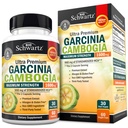 Garcinia Cambogia 체중 감소 알약 - 최대 힘 식욕 억제제 & 남자 & 여자를 위한 뚱뚱한 가열기 - 1600mg 자연적인 추출물 & 960mg HCA - Metabolism 승압기 & Carb 차단제 캡슐 - 60Ct