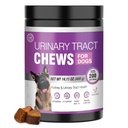 개를위한 개 UTI 치료 크랜베리 보충 200 Chews Urinary Tract Medicine Bladder Control Pills Kidney Support Cranberrys Extract Bites Puppy UTI Infection 치료 Incontinence Remedy for Dogs