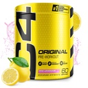 Cellucor C4 Original Pre Workout Powder Pink Lemonade Vitamin C for Immune Support Sugar Free Preworkout Energy for Men & Women 150mg Caffeine + Beta Alanine + Creatine 60 서빙