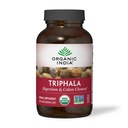 ORGANIC INDIA Triphala 캡슐 유기 - Amla, Bibhitaki, Haritaki, Digestion & Colon Support, Immune 시스템 지원, Adaptogen, Vegan, USDA 인증 유기 - 180 캡슐을 가진 초본 보충