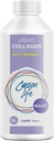 Carson Life Liquid Collagen with Vitamin C - 16 Oz - 노화 방지, 머리 피부 및 손톱 - 면역 지원 - 회춘 피부 - 미국에서 만든
