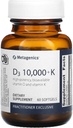 Metagenics D3 10,000 with K2 소프트 젤, 60 카운트
