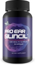 Pro Ear Silincil - Ear Health & Hearing Health Support - 초기 링 및 버싱을 줄이는 데 도움이됩니다. 지원은 붓고 개선 된 혈액 흐름을 감소시킵니다. Optimal Hearing - Turmeric, 비타민 C, 마늘 홍보