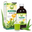 BASIC AYURVEDA Aloe Vera Juice with Honey 32.46 Fl Oz (960ml) | 소화 건강, 하이드로션 및 피부 웰빙 지원 | 냉간 프레스 허브 주스 | 천연 클렌징 | 추가 설탕 없음