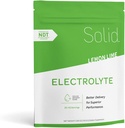 솔리드 라운드 Electrolyte 정제, 80/pk (레몬 - 라임)