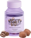 Lemme Wake Up Caffeine Energy Gummies, 80mg of Caffeine Per 서빙, 커피 콩 추출, Cappuccino 맛, 채식 및 글루텐 무료, 1 개월 공급 (60 ct)