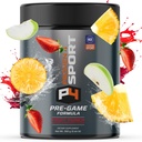 Proven4 Creatine와 남성과 여성을위한 사전 운동 분말 - Beta Alanine - 카페인, NSF 인증 사전 운동 에너지 보충 과일 펀치 30 서빙