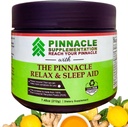 Pinnacle Relax & Sleep Supplement, Melatonin, Valerian Root, Ashwagandha, L Theanine, 아연, GABA 및 마그네슘, 캘리브레이션, 천연 레몬 티 맛 (30 인분)